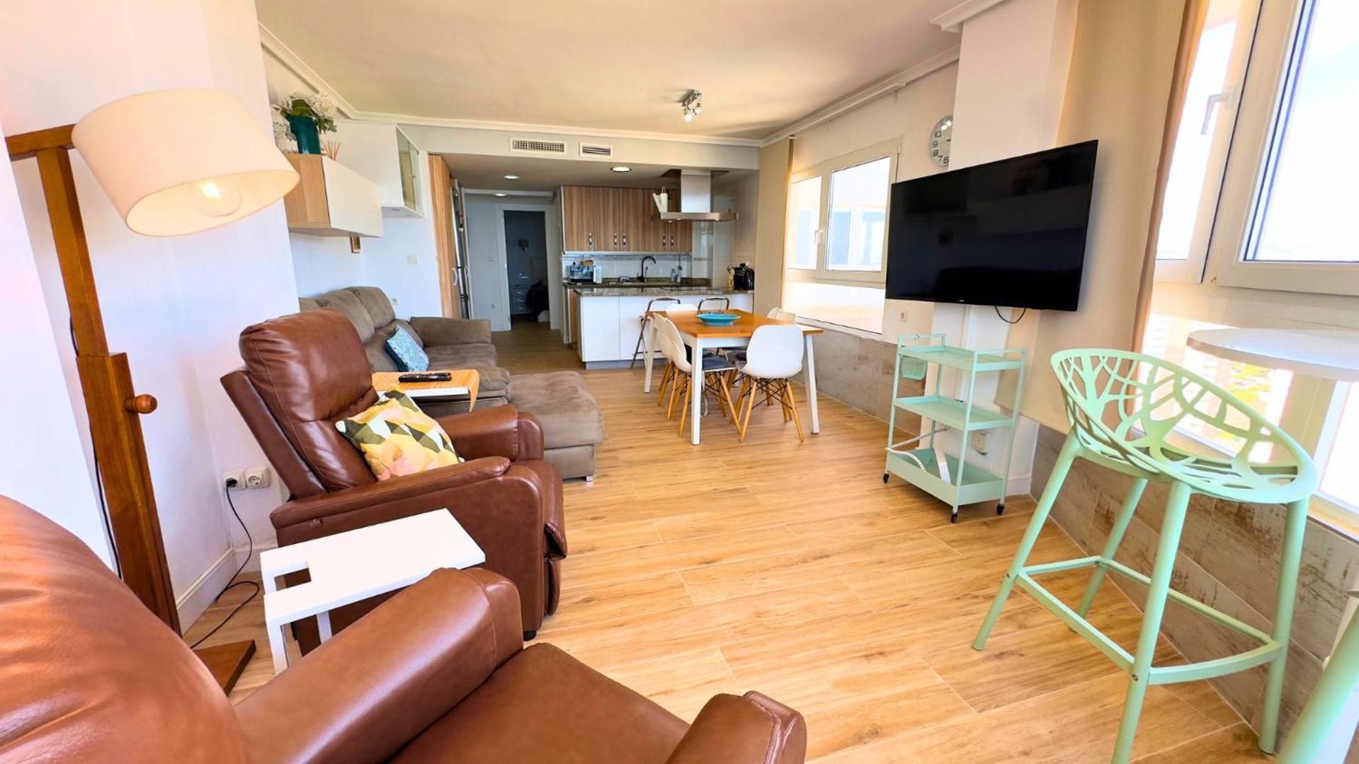 Atico A 50M Del Mar. Parking Gratis. A/C Apartment El Campello Exterior photo